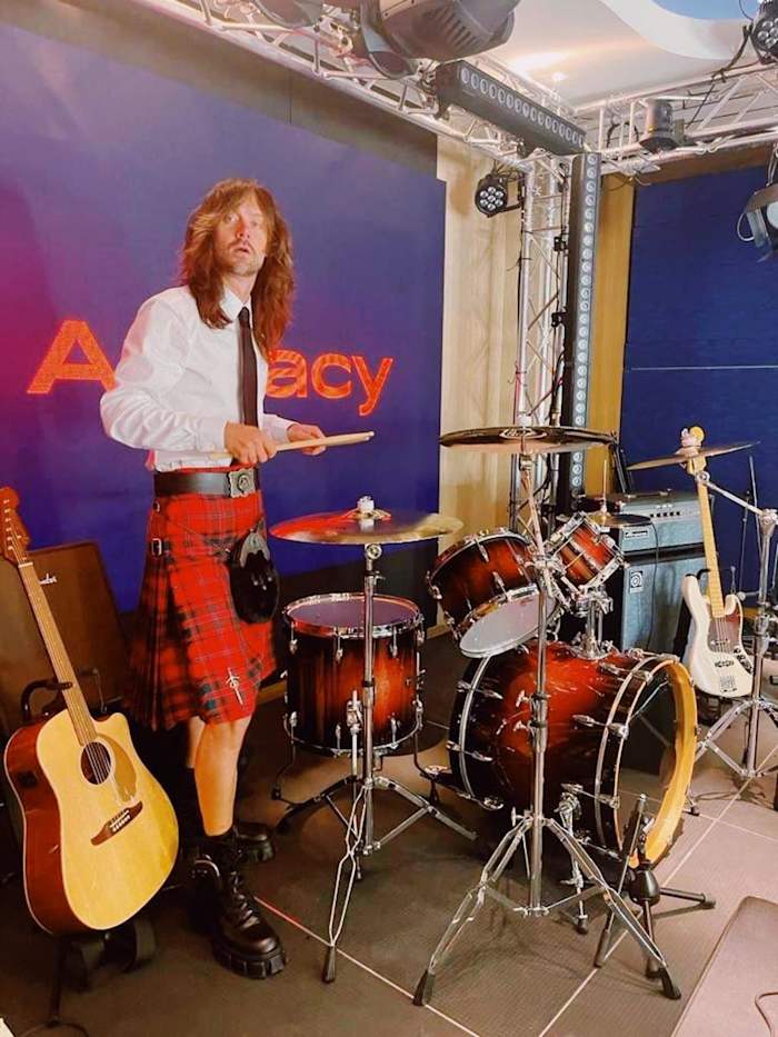 Hairstylist Adam Maclay